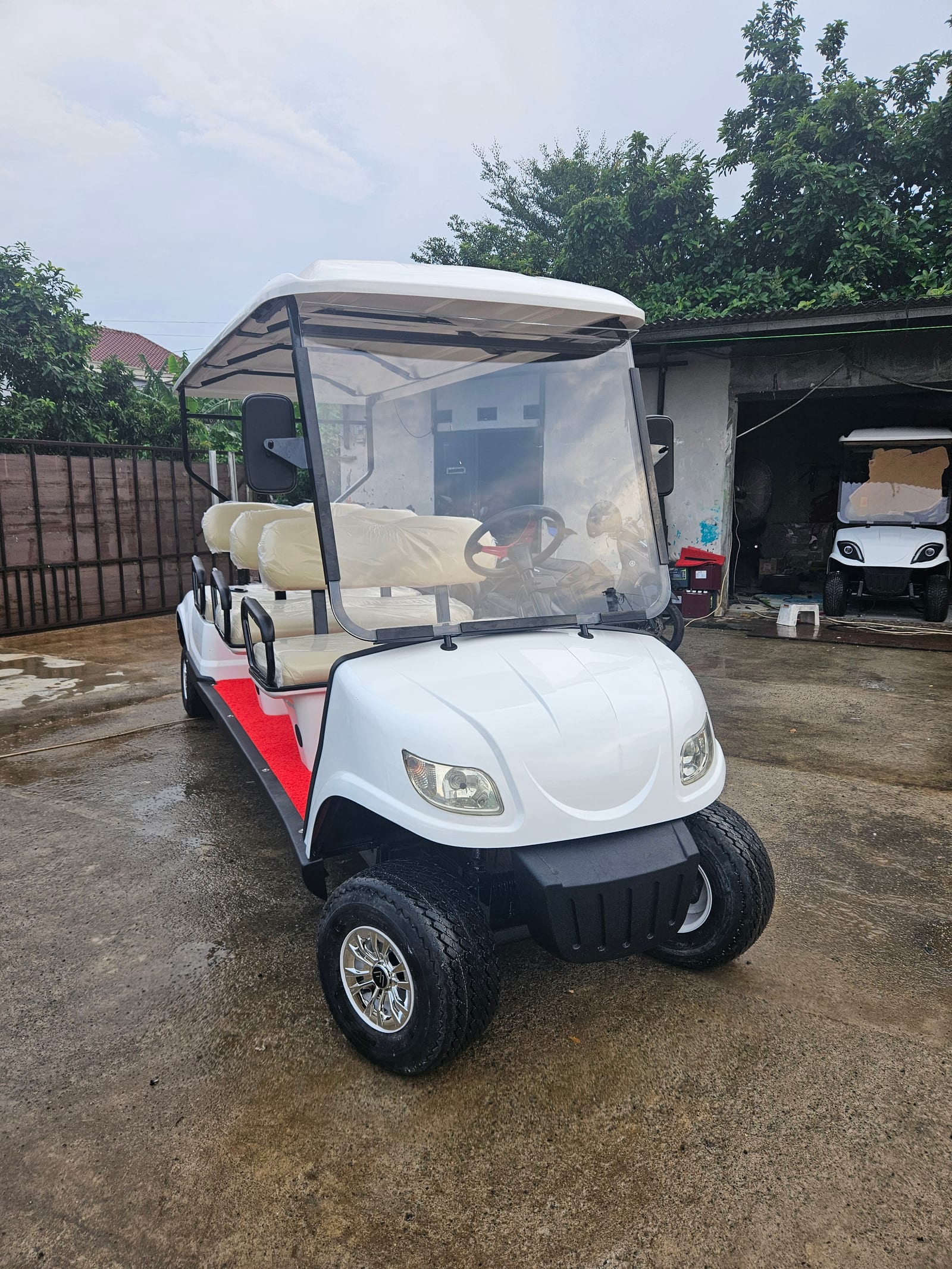 Model Q – Sewa Golf Cart 6 Seats